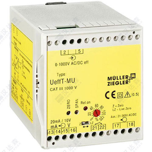 ��&nbsp;M��ller + Ziegler&nbsp;IeffT-MU / UeffT-MU �����늉�������Чֵ�D(zhu��n)�Q����True RMS��&nbsp;